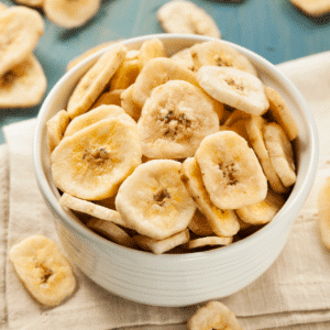 Bananas deshidratadas