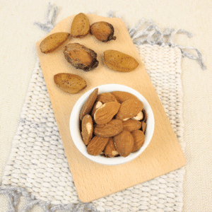 Almendra piel tostada