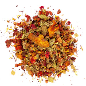 Infusión de mango y cúrcuma
