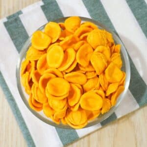 Orecchiette de calabaza
