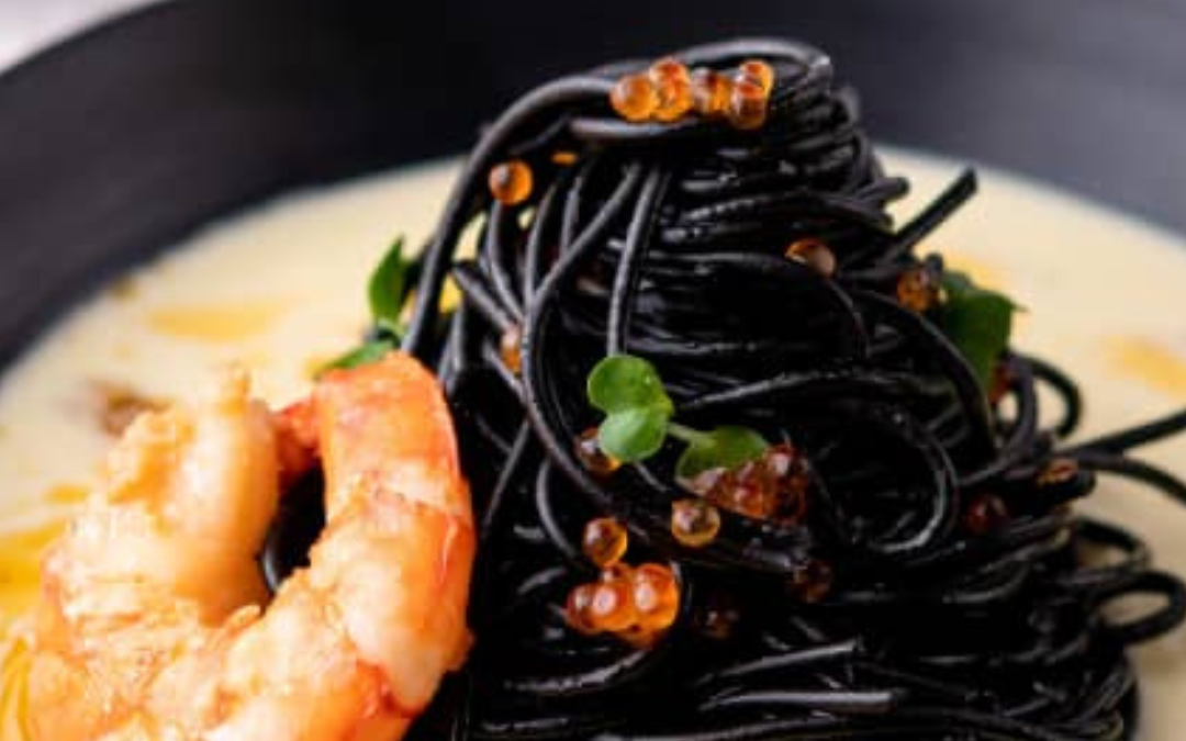 Receta de Tagliolino Nero di Sepia: Un Plato Gourmet con Sabor a Mar
